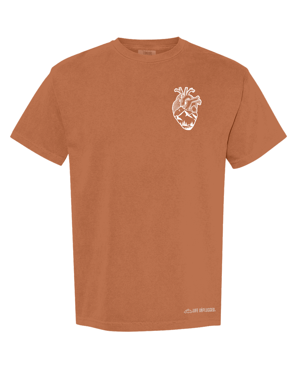 Anatomical Heart (Left Chest) Cotton T-Shirt powered by Comfort Colors®
