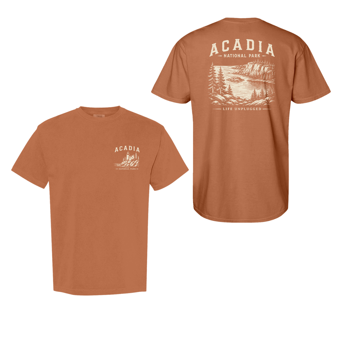 ACADIA NATIONAL PARK Cotton T-Shirt powered by Comfort Colors®