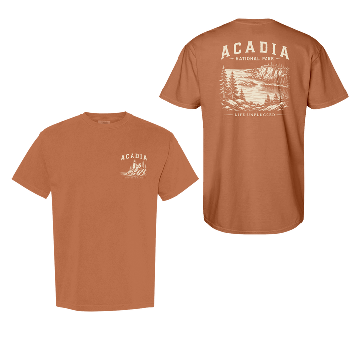 ACADIA NATIONAL PARK Cotton T-Shirt powered by Comfort Colors®