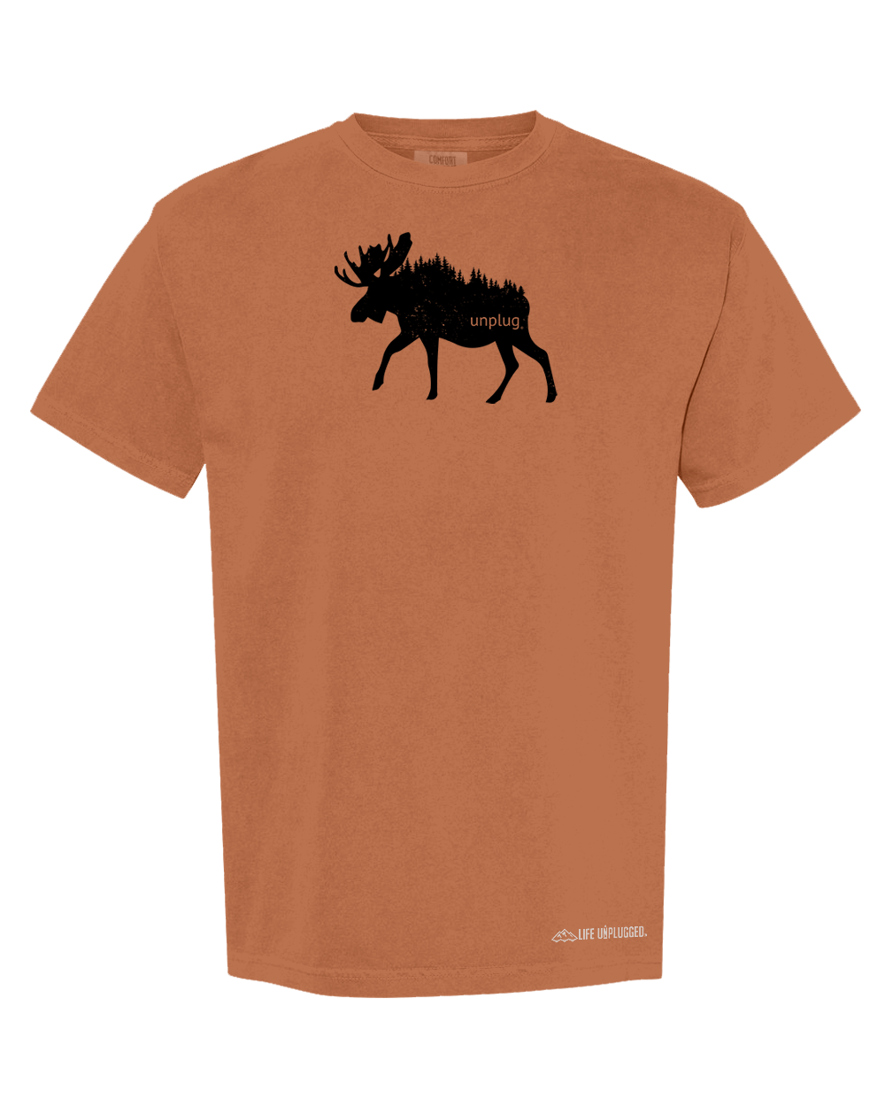 MOOSE IN THE TREES Cotton T-Shirt powered by Comfort Colors®