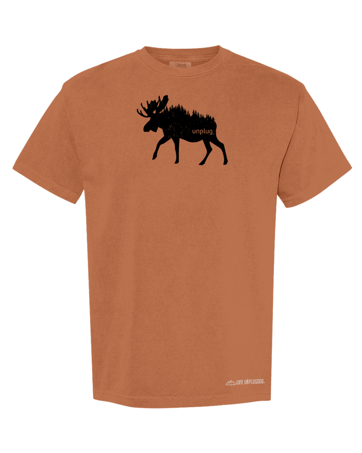 MOOSE IN THE TREES Cotton T-Shirt powered by Comfort Colors®