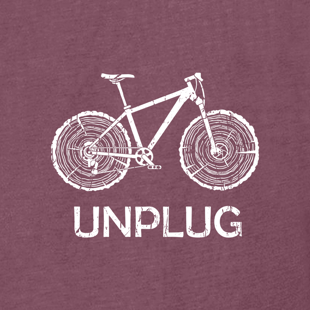 MOUNTAIN BIKE TREE STUMPS Women's T-Shirt