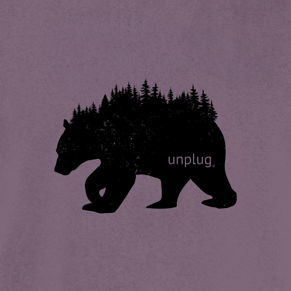 BEAR IN THE TREES Cotton T-Shirt powered by Comfort Colors®