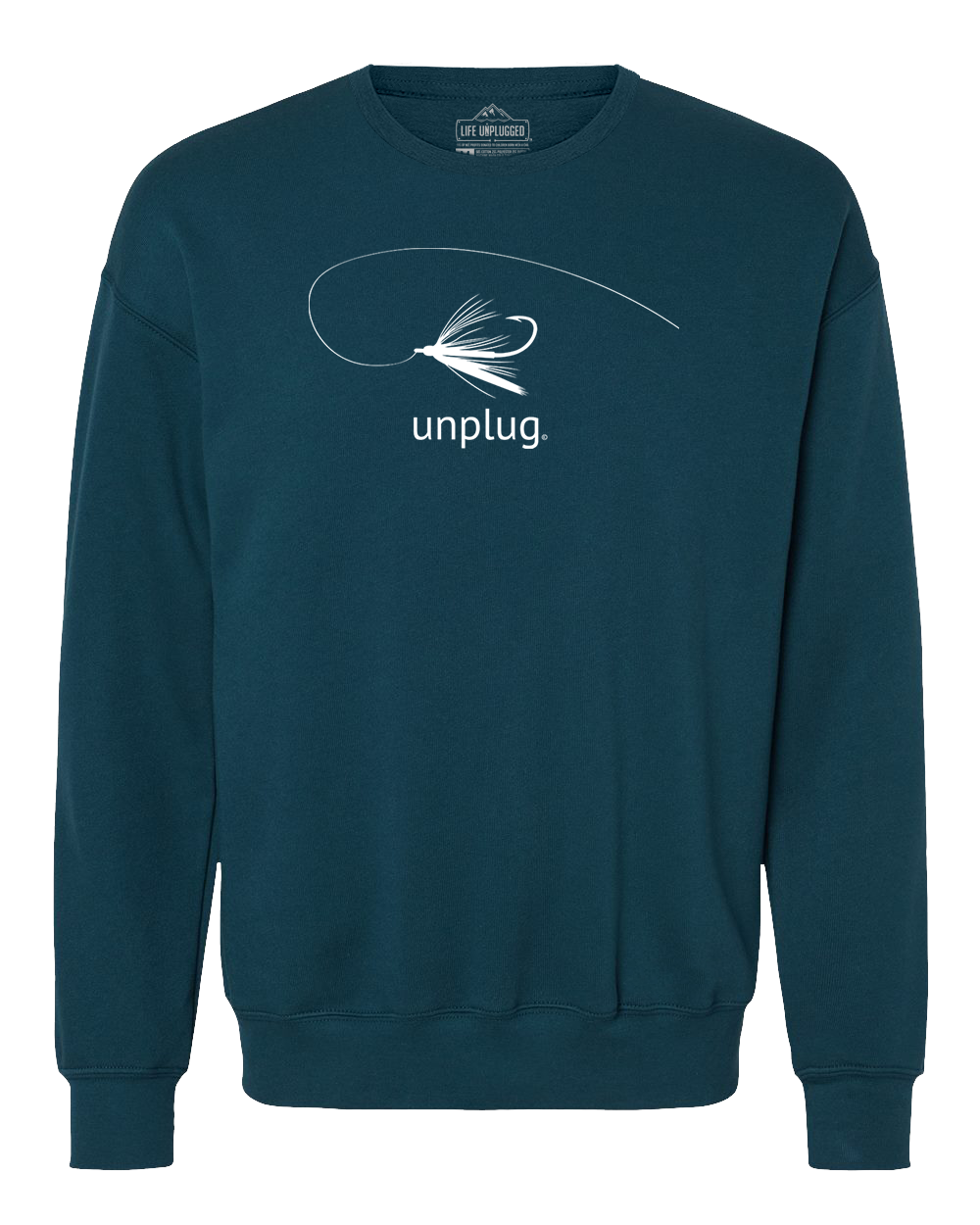 Fly Fishing Midweight Super Soft Crewneck Sweatshirt – Life Unplugged