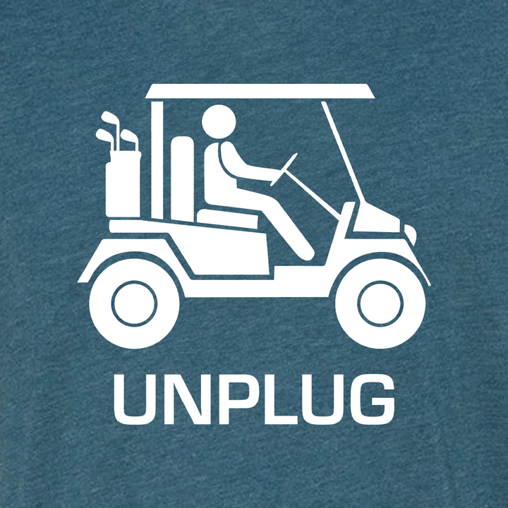 Golf Cart Triblend T-Shirt