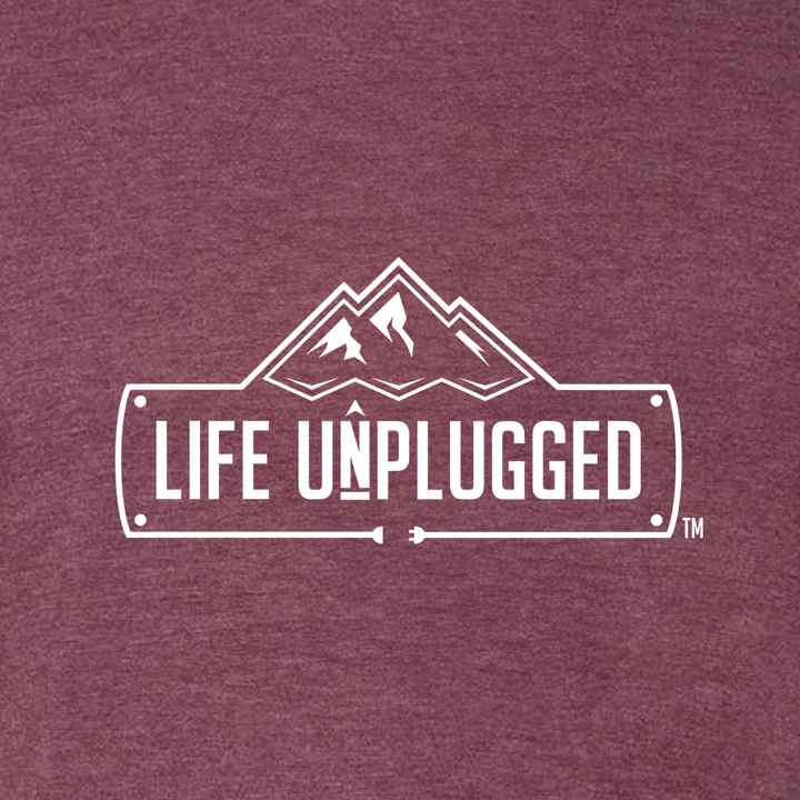 Life Unplugged Logo Triblend T-Shirt
