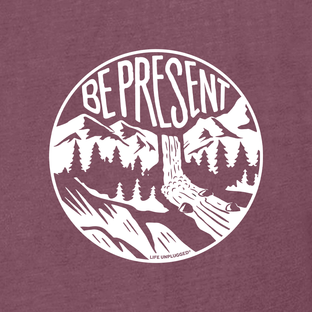 Be Present Waterfall Women's T-Shirt
