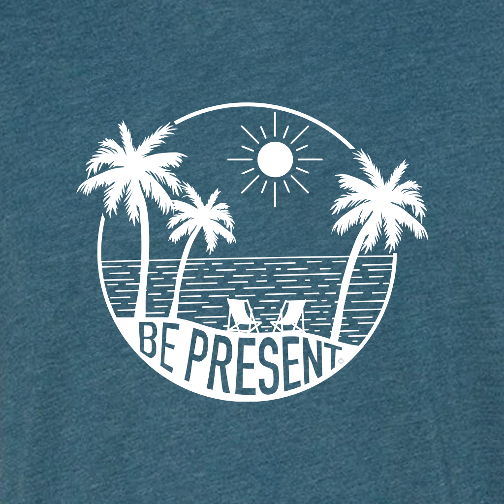 Be Present Beach Triblend T-Shirt