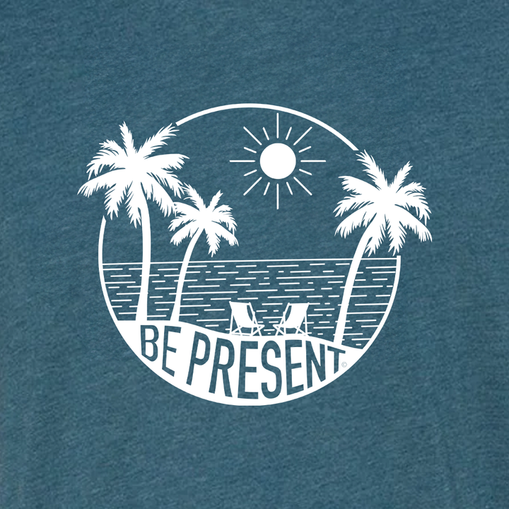Be Present Beach Triblend T-Shirt