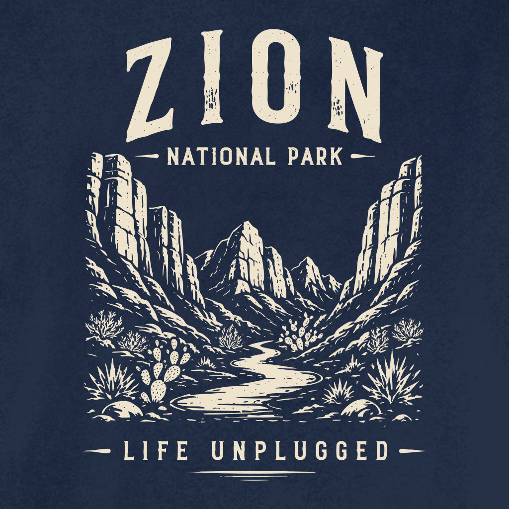 ZION NATIONAL PARK Cotton T-Shirt powered by Comfort Colors®