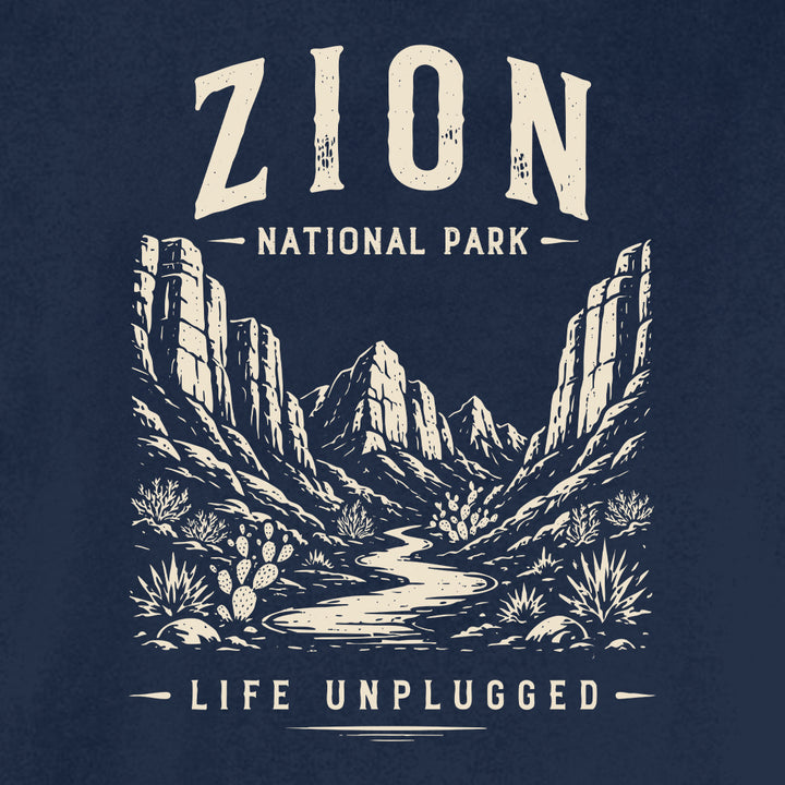 ZION NATIONAL PARK Cotton T-Shirt powered by Comfort Colors®