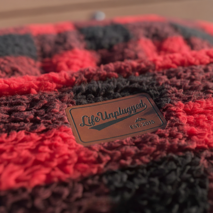 Life Unplugged Super Soft Sherpa Blanket