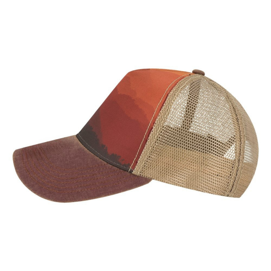 Limited Edition Mountain Twilight Mid Profile Snapback Hat