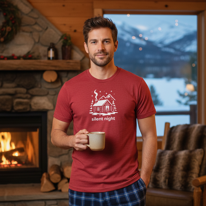 SILENT NIGHT Triblend T-Shirt