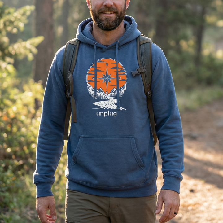 Compass Sunset Heavyweight Hoodie
