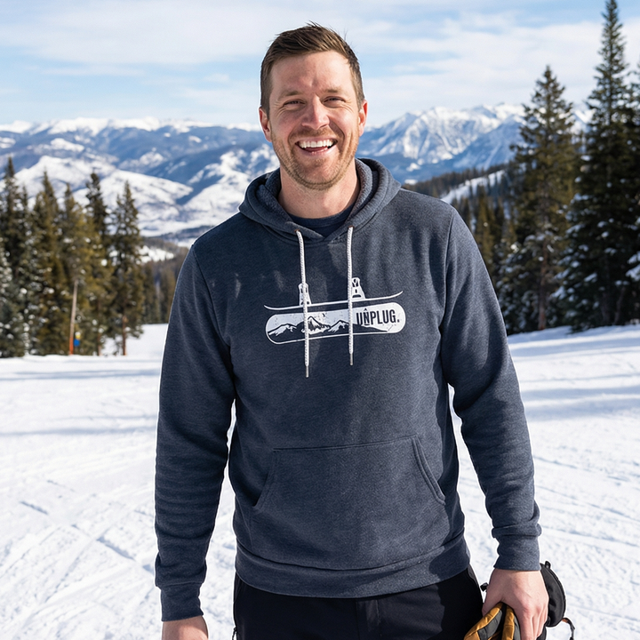 Snowboarding Super Soft Hoodie