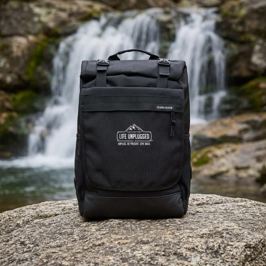 Founder's Select™ Waterproof Roll Up Backpack Powered by DRI DUCK®