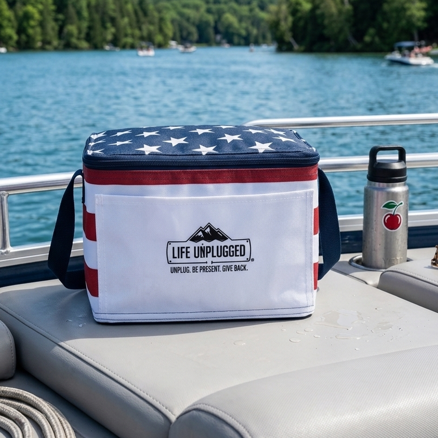 Limited Edition American Flag Cooler - FREE W/ $49+ Purchase (Code: FREECOOLER)