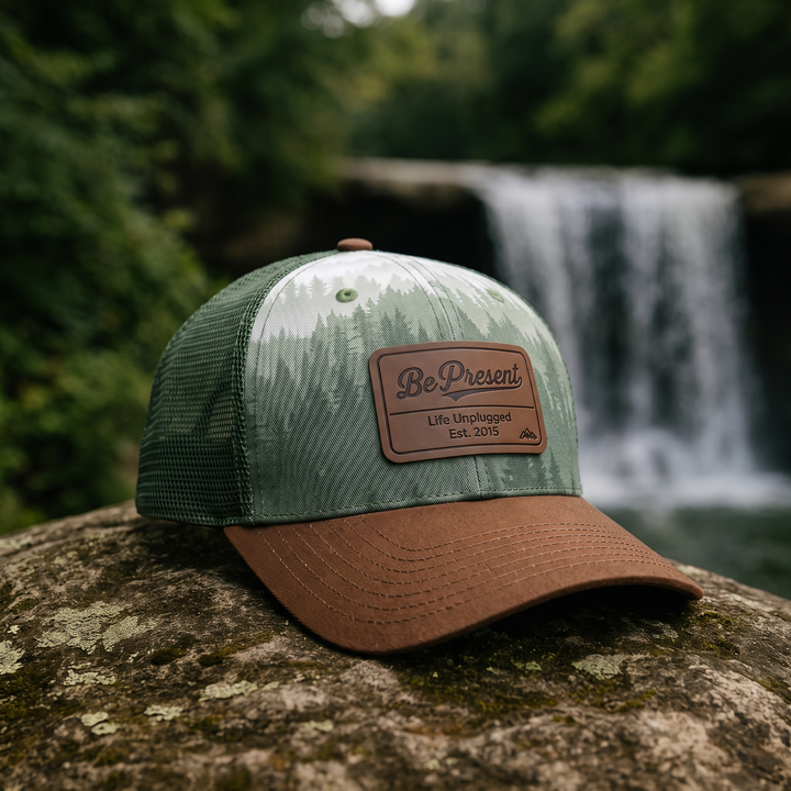 Limited Edition Evergreen Wilderness Mid Profile Snapback Hat