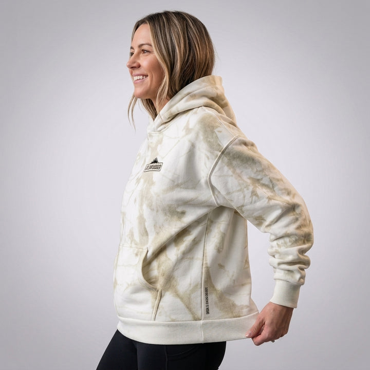 Founder's Select™ White Camo Oversized Heavyweight Hoodie