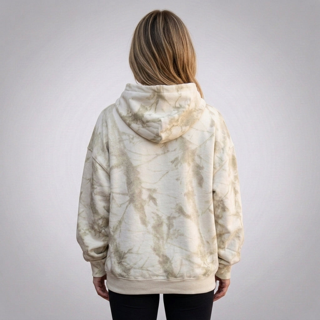Founder's Select™ White Camo Oversized Heavyweight Hoodie