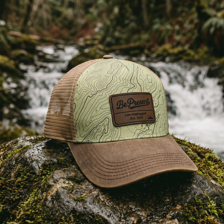 Limited Edition Topographical Rugged Mid Profile Snapback Hat