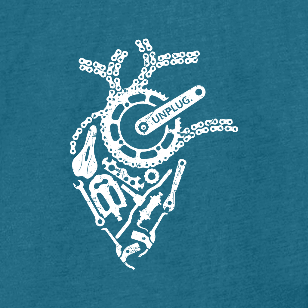 Anatomical Heart (Bicycle Parts) Women's T-Shirt