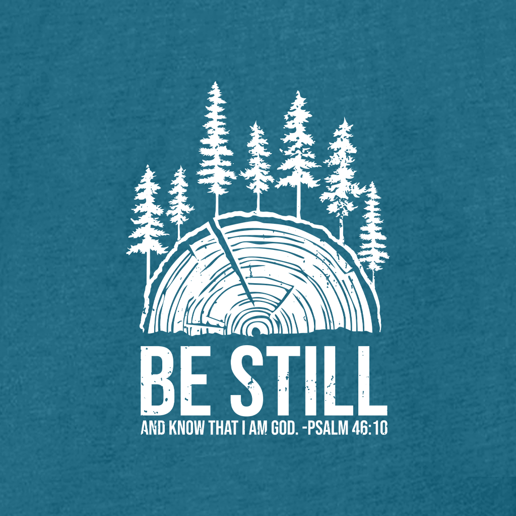 BE STILL IN THE WOODS Women's T-Shirt