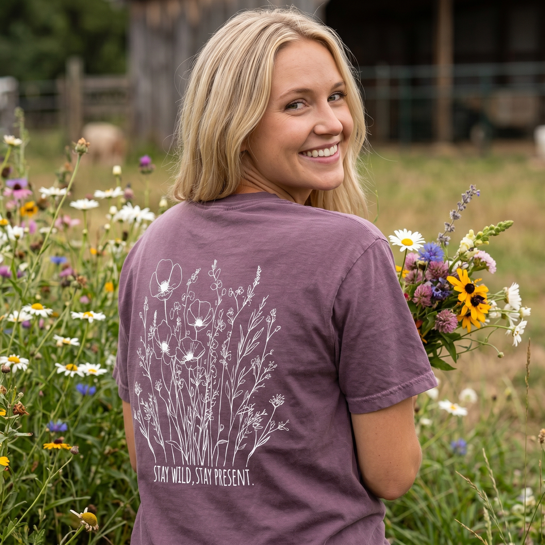 WILDFLOWER Cotton T-Shirt powered by Comfort Colors®