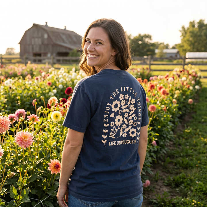 ENJOY THE LITTLE THINGS Cotton T-Shirt powered by Comfort Colors®