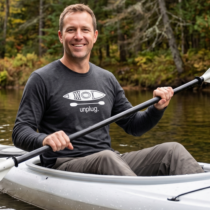 Kayak Long Sleeve T-Shirt