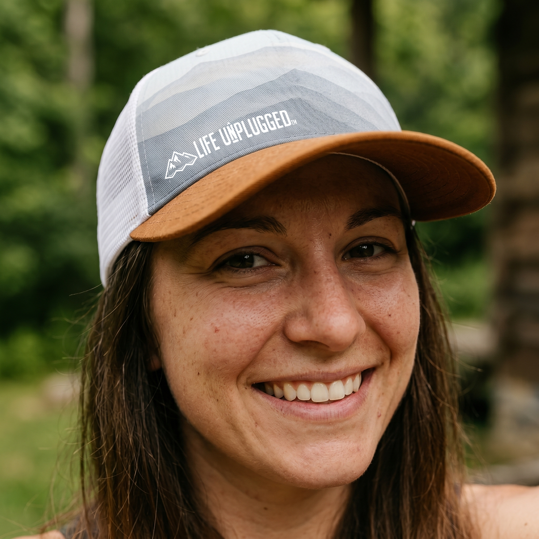 Limited Edition Rusty Mountain Range Low Profile Snapback Hat