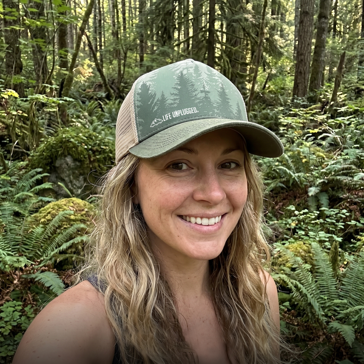 Limited Edition Deep Forest Rugged Mid Profile Snapback Hat