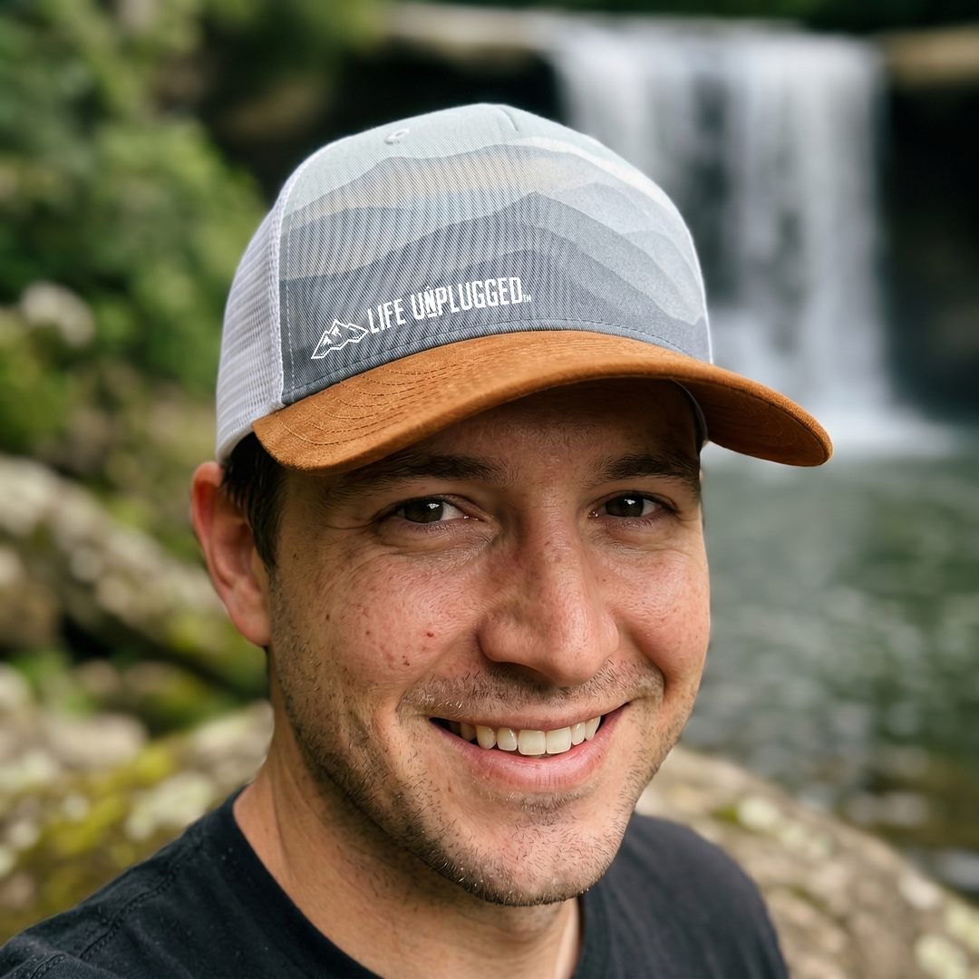 Limited Edition Rusty Mountain Range Low Profile Snapback Hat