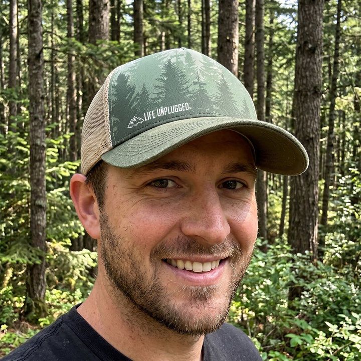 Limited Edition Deep Forest Rugged Mid Profile Snapback Hat
