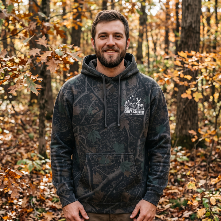 Limited Edition God's Country Darkwood Camo Heavyweight Hoodie