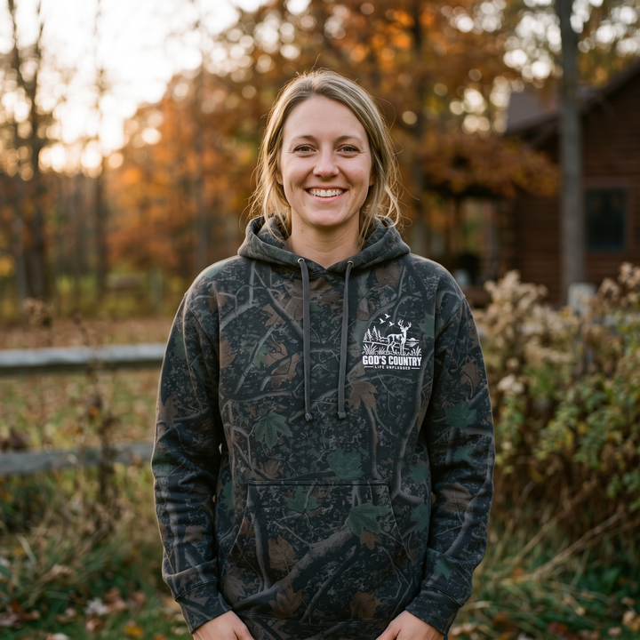 Limited Edition God's Country Darkwood Camo Heavyweight Hoodie