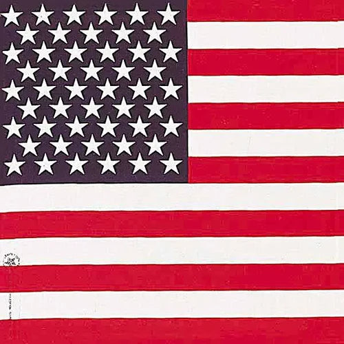 American Flag Bandana