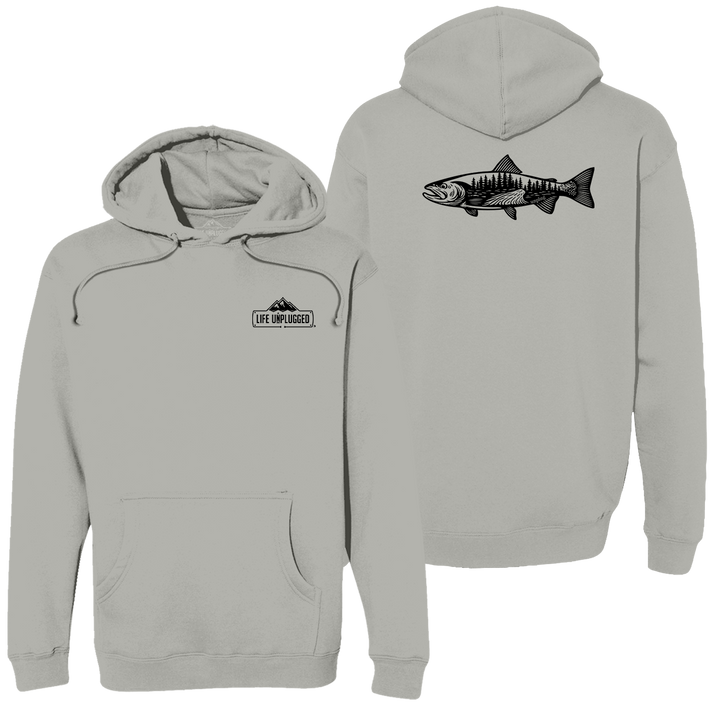 WOODLAND TROUT Heavyweight Hoodie