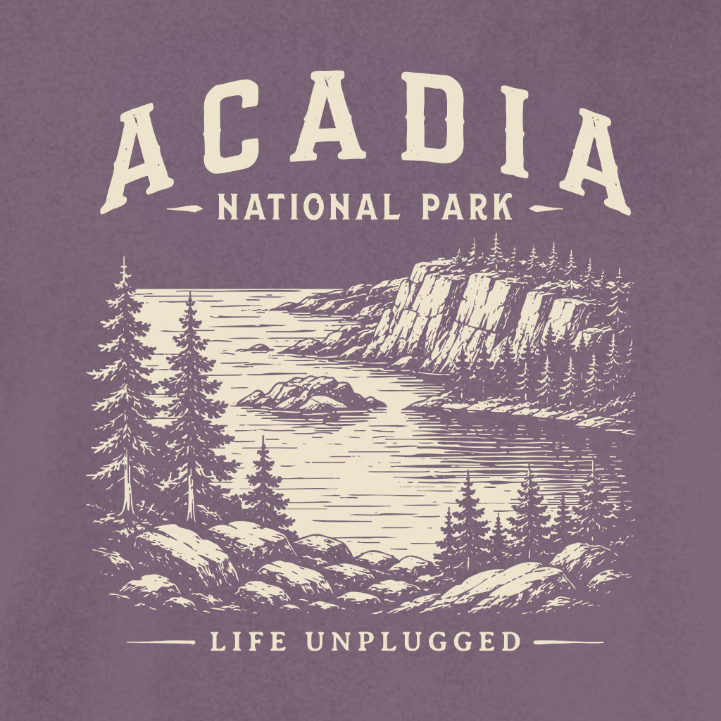ACADIA NATIONAL PARK Cotton T-Shirt powered by Comfort Colors®