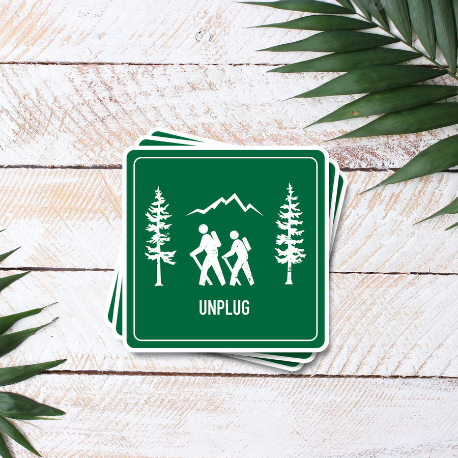 Life Unplugged Sticker STICKERS – Life Unplugged