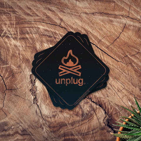 Campfire Vinyl Sticker
