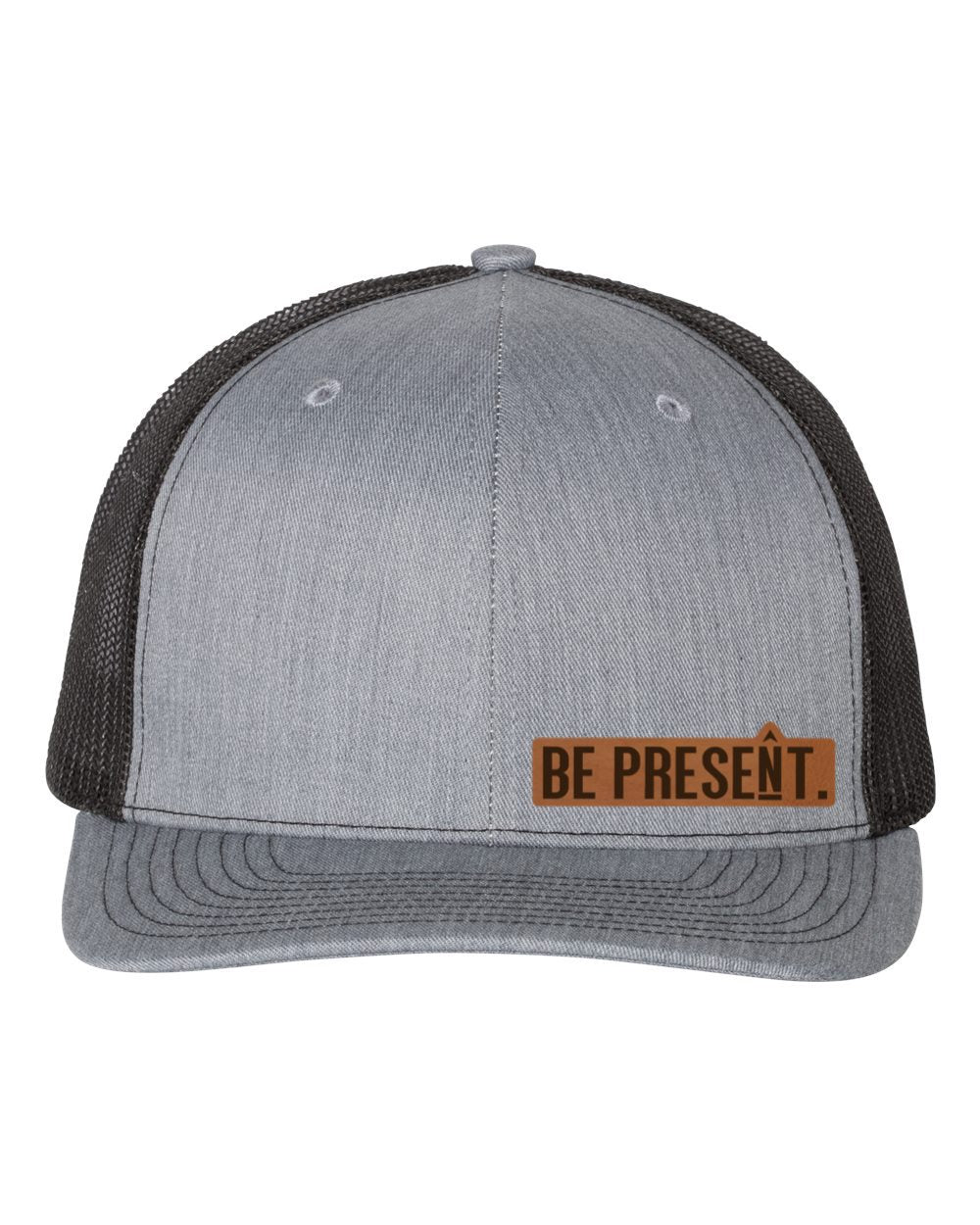 BE PRESENT. Leather Patch Hat - The Wanderheart Project