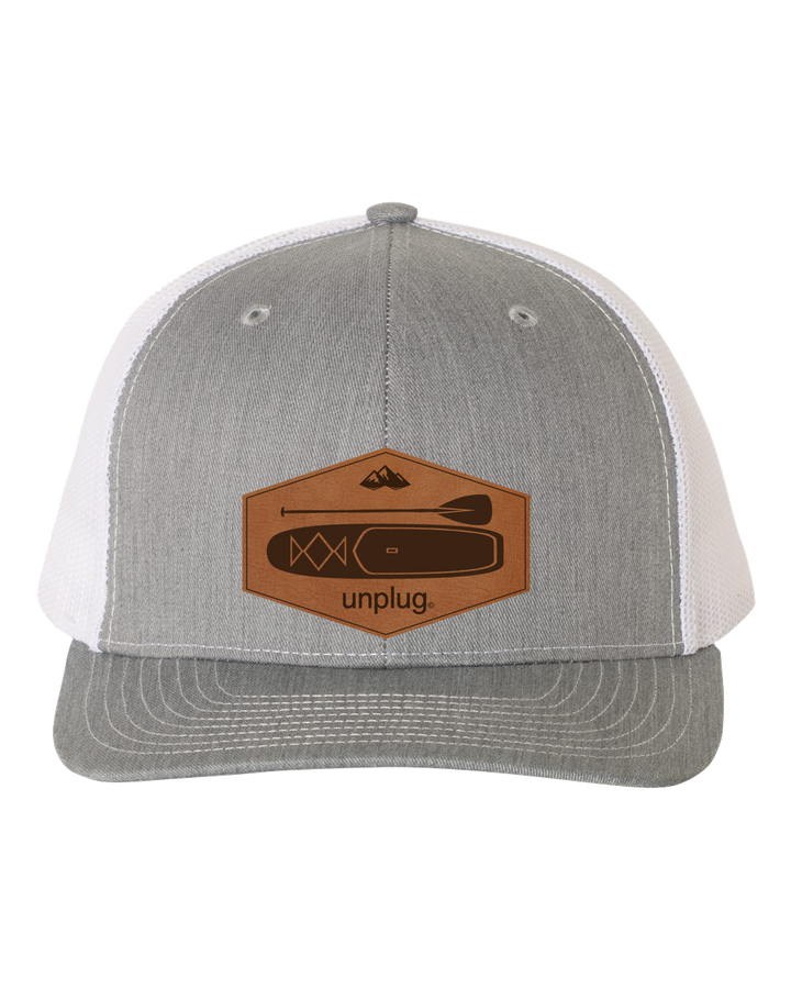 Stand Up Paddle Board Leather Patch Hat - The Wanderheart Project