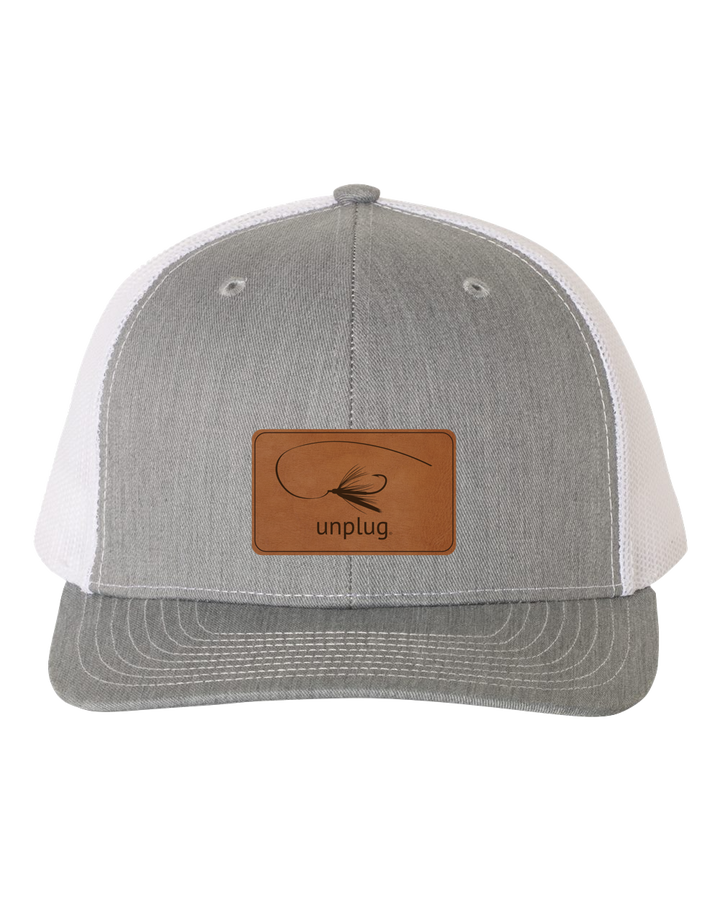 Fly Fishing Leather Patch Hat - The Wanderheart Project