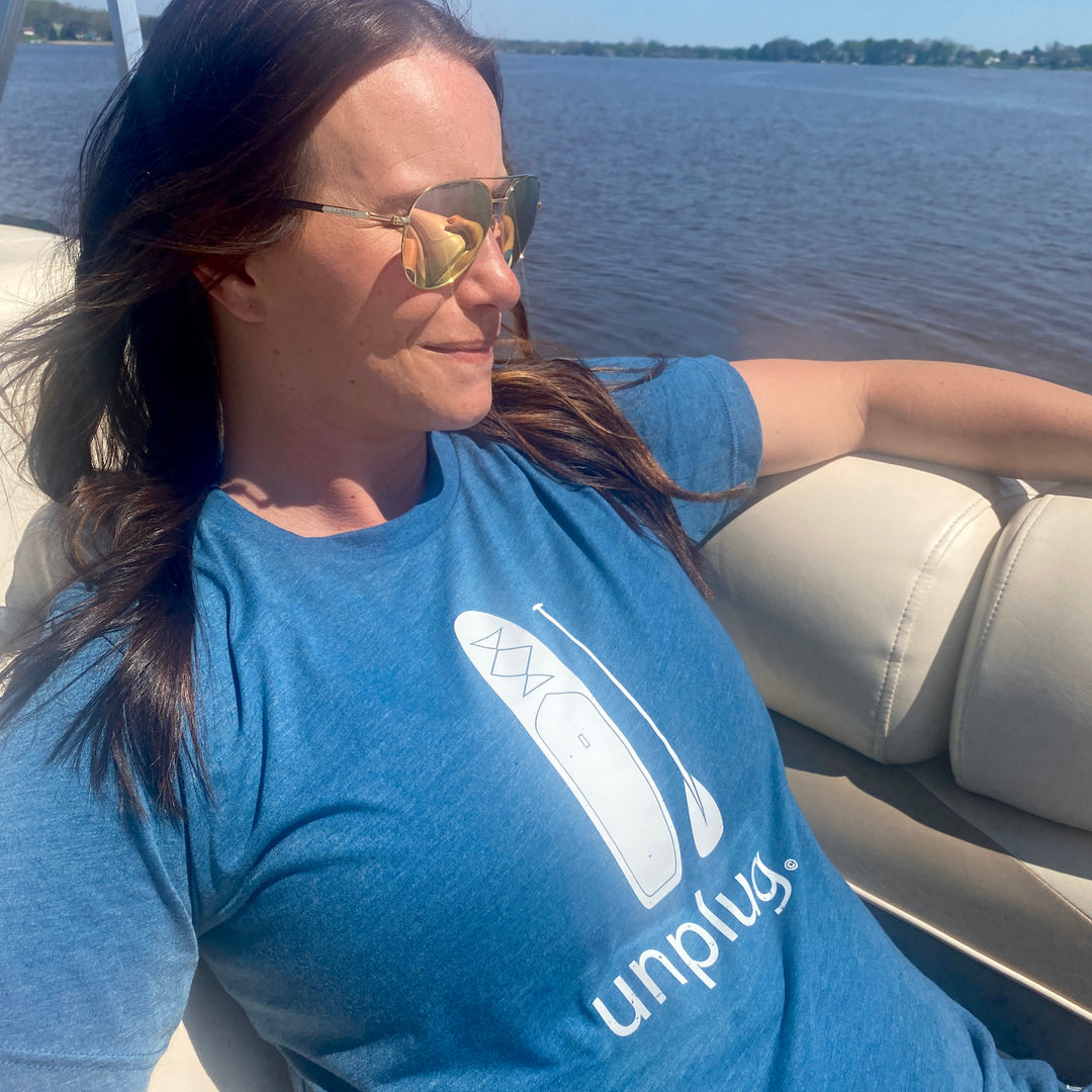 Stand Up Paddle Board Premium Triblend T-Shirt - The Wanderheart Project