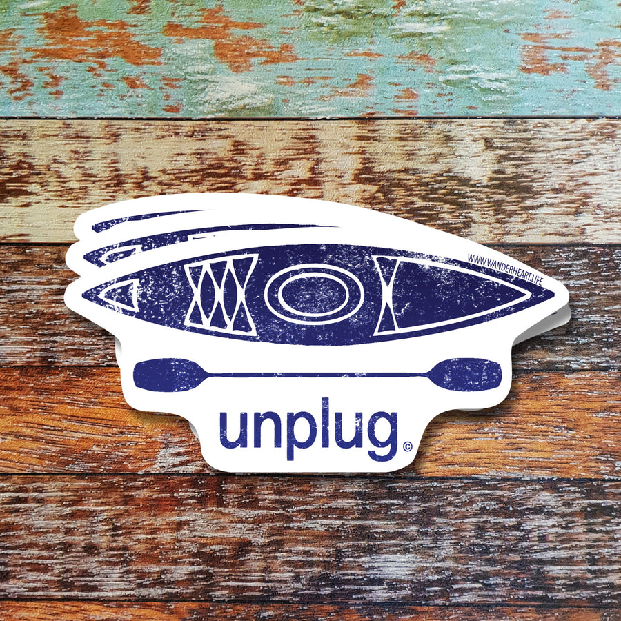 Life Unplugged Sticker STICKERS – Life Unplugged