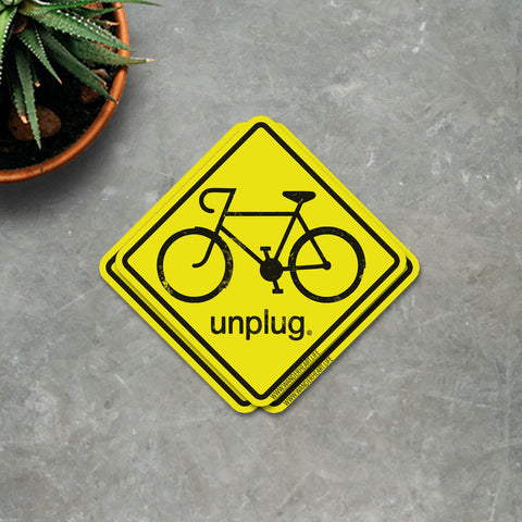 Road Bike Vinyl Sticker