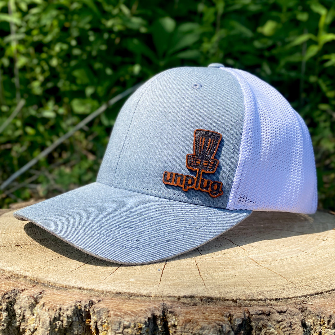 Disc Golf Leather Patch Hat - The Wanderheart Project